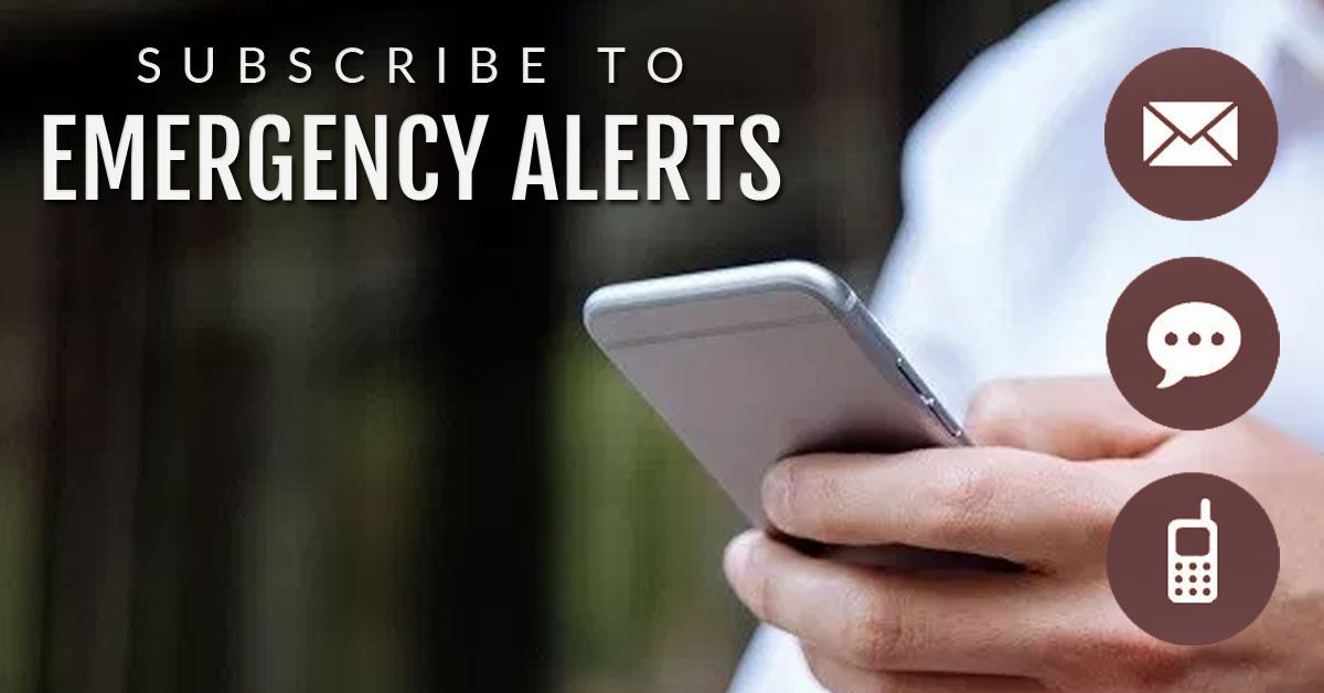Subscribe to Emergency Alerts