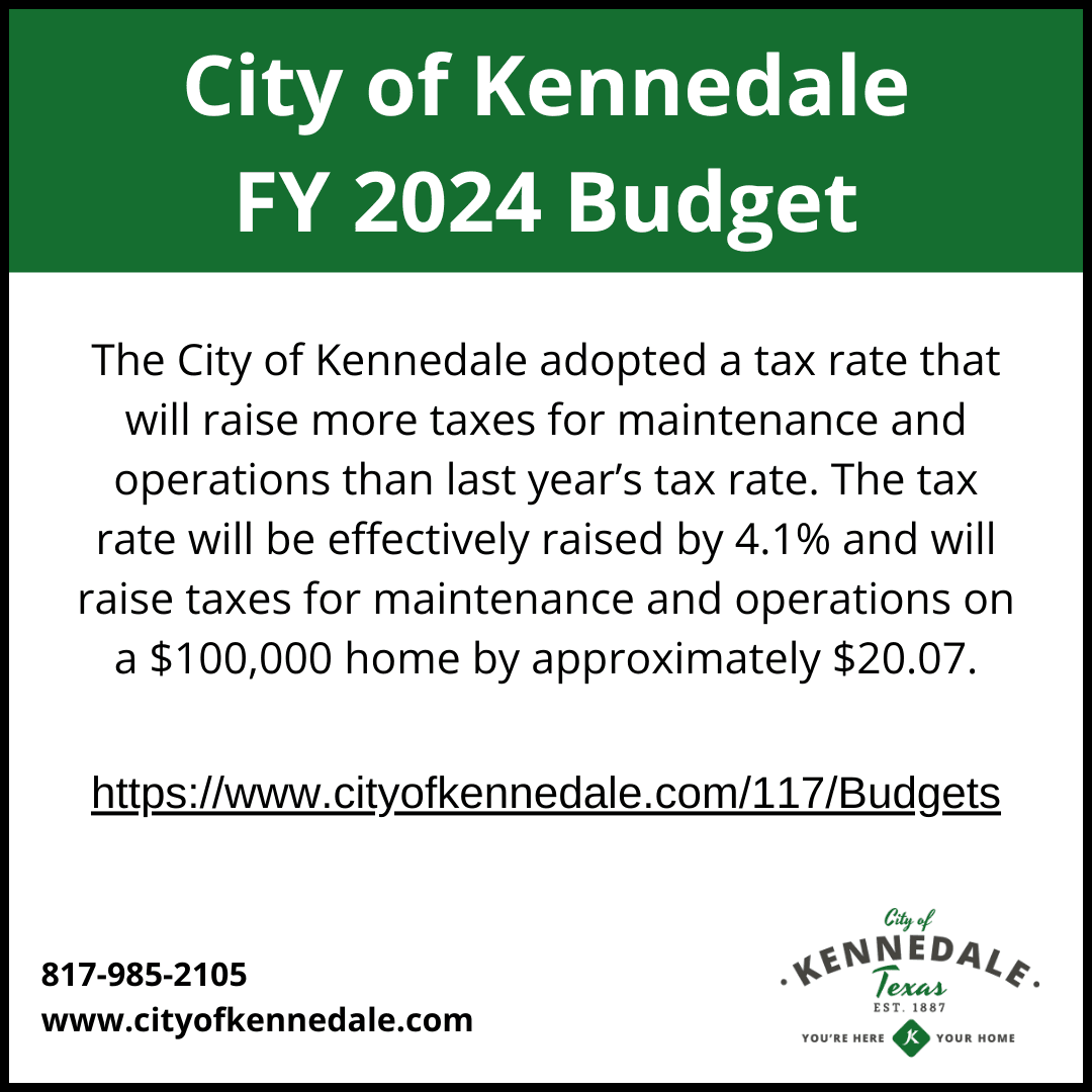 FY 24 Budget Information