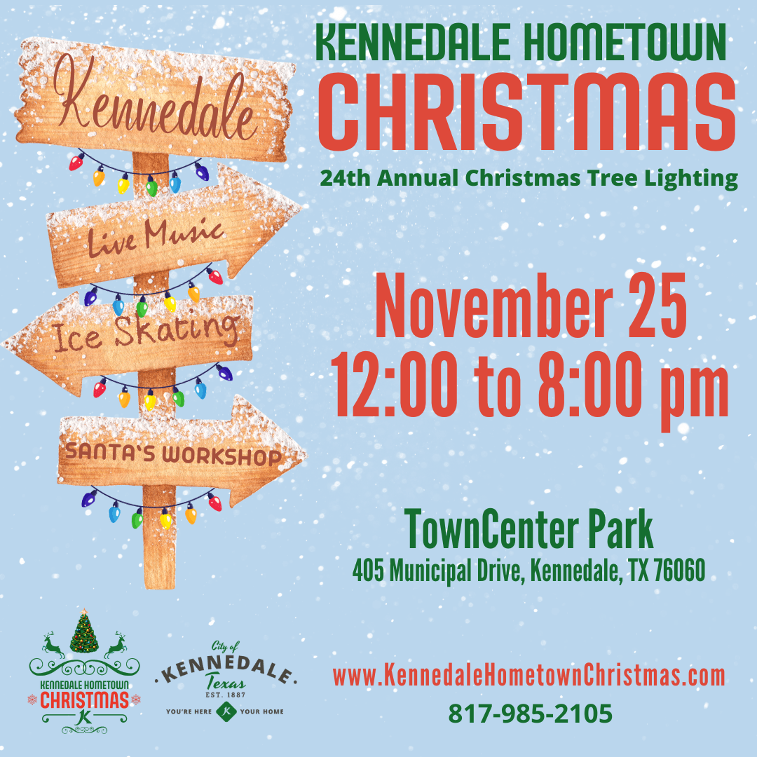 Kennedale Hometown Christmas 2023 information 