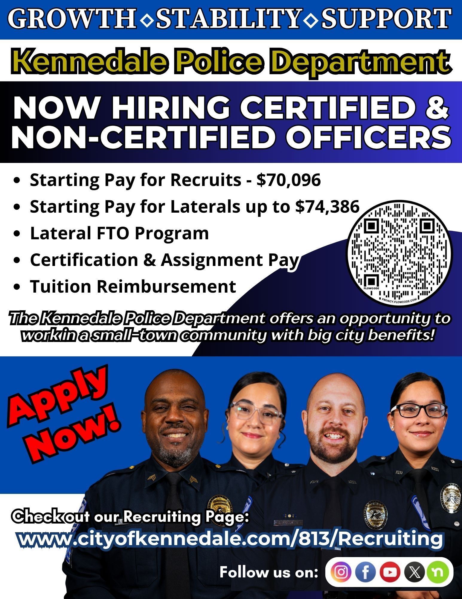 Police Updated Recruiting Ad 11-04-2025