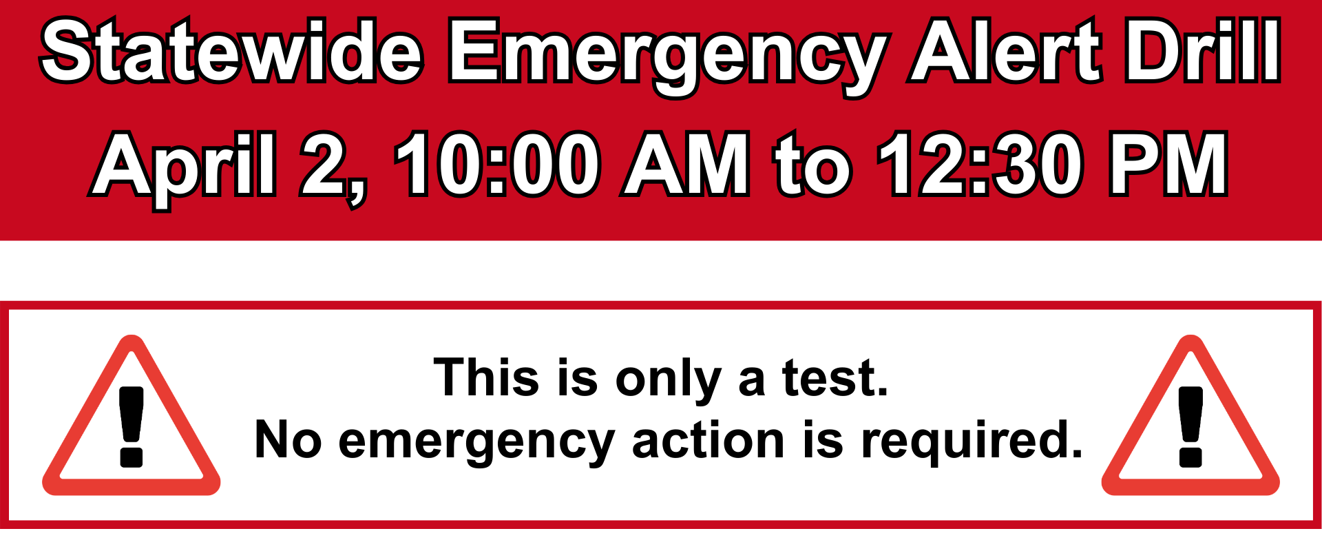 TDEM Alert Test April 2 Blurb header